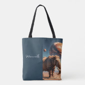 Tote Bag Mammoth Planète Future (Dos)