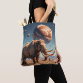 Tote Bag Mammoth Planète Future (De près)