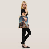 Tote Bag Mammoth Planète Future (Sur le modèle)