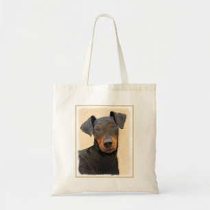 Tote Bag Manchester Terrier Peinture Art animal original