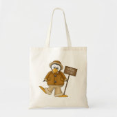 Tote Bag Manchot du pôle Nord (Devant)