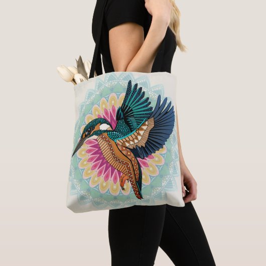 Tote Bag mandala (De près)