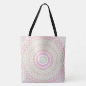Tote Bag Mandala coloré (Devant)