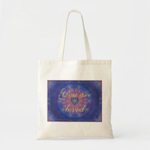 Tote Bag Mandala de coeur