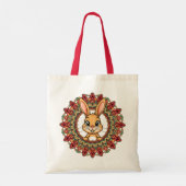 Tote Bag Mandala de lapin (Dos)