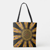 Tote Bag Mandala décoratif (Dos)