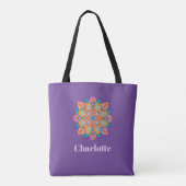 Tote Bag Mandala Décoratif de l'Inde (Dos)