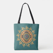 Tote Bag Mandala du Soleil (Dos)