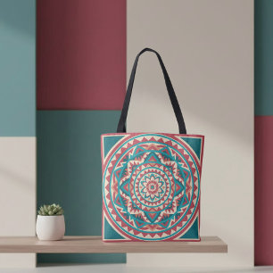 Tote Bag Mandala du sud-ouest moderne