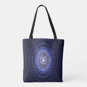 Tote Bag Mandala en bleu...... (Dos)