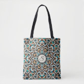 Tote Bag Mandala Fleur Infinity (Devant)