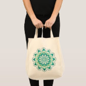 Tote Bag Mandala / Flower Design (Devant (produit))