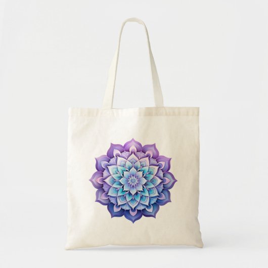 Tote Bag Mandala / Flower Design (Devant)