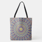Tote Bag Mandala Géométrique 2 (Devant)
