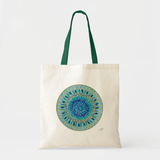Tote Bag Mandala Harmonia Oceânica (Devant)