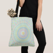 Tote Bag Mandala Hippie Branché (De près)