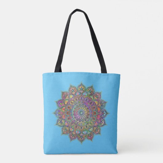 Tote Bag Mandala Inde Style 1 (Dos)