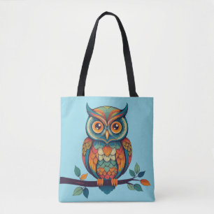 Tote Bag Mandala Owl