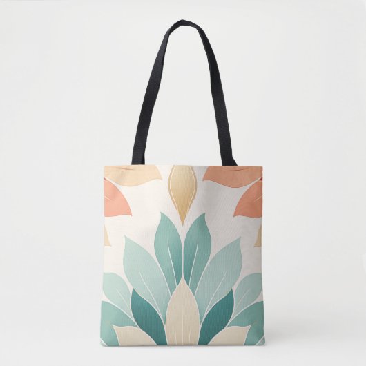 Tote Bag Mandala Petals Fourre-tout (Devant)