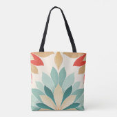 Tote Bag Mandala Petals Fourre-tout (Dos)