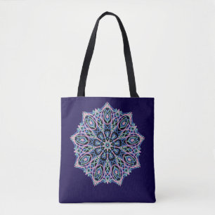 Tote Bag Mandala Spirituel.