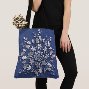 Tote Bag Mandala vintage floral ethnique
