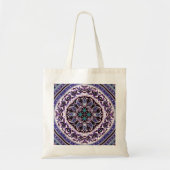 Tote Bag Mandala violet (Devant)