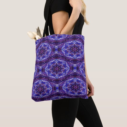Tote Bag Mandalas glacés..... (De près)
