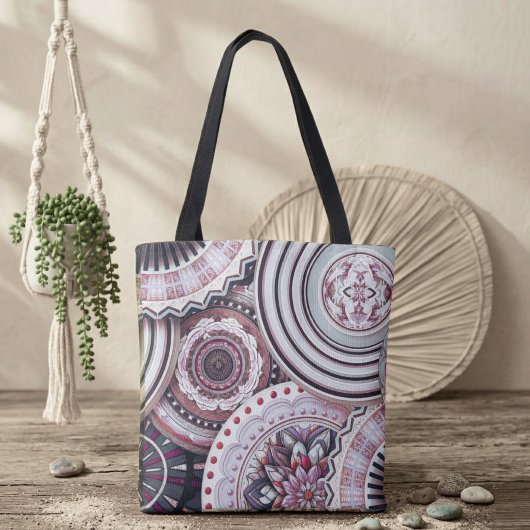 Tote Bag Mandalas Vintage