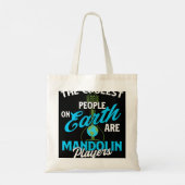 Tote Bag Mandolin Lover Les Gens Les Plus Cools Sur Terre S (Dos)