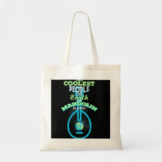 Tote Bag Mandolin Lover Les Personnes Les Plus Coolles Joue (Devant)