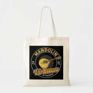 Tote Bag Mandolin Lover Virtuoso en formation Mandolin Play
