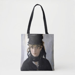Tote Bag Manet - Berthe Morisot with a bouquet of violets