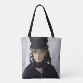 Tote Bag Manet - Berthe Morisot with a bouquet of violets (Dos)