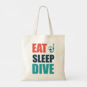 Tote Bag Mange, Dors, Plongée (Dos)