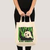 Tote Bag Mange vert (Devant (produit))