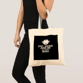 Tote Bag Manger Boire Épouvantable Boo Conception Créative (Devant (produit))