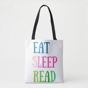 Tote Bag MANGER SOMMEIL LIRE fourre-tout