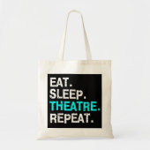 Tote Bag Manger Théâtre du sommeil Répéter (Devant)