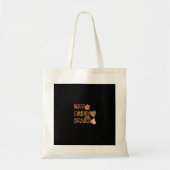 Tote Bag Mangez Boire Et Soyez Effrayant Graphique (Devant)