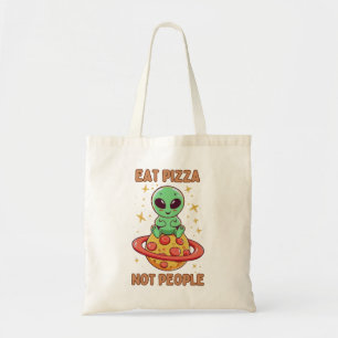 Tote Bag Mangez de la pizza pas des gens