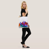 Tote Bag Mangez la ligne (Sur le modèle)