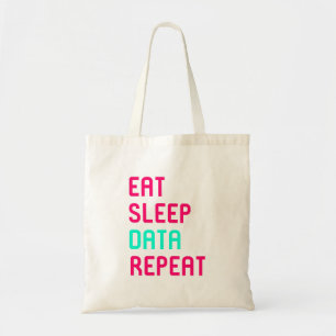 Tote Bag Mangez le geek de la Science de maths de données