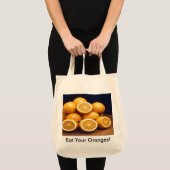 Tote Bag Mangez Vos Oranges (Devant (produit))