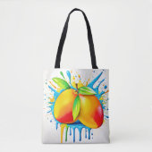 Tote Bag Mango Splash de couleur (Devant)