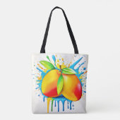 Tote Bag Mango Splash de couleur (Dos)