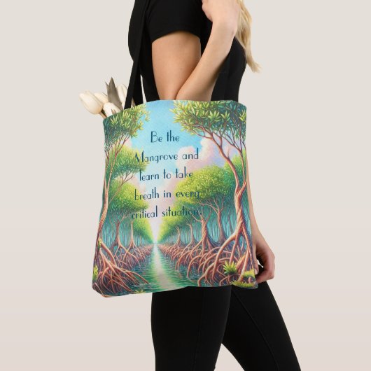 Tote Bag Mangrove & Citation (De près)
