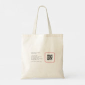 Tote Bag Manicuriste de technicien de lashes de glam rose n (Dos)