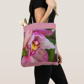 Tote Bag Manière heureuse d'aller faire des emplettes pas (De près)