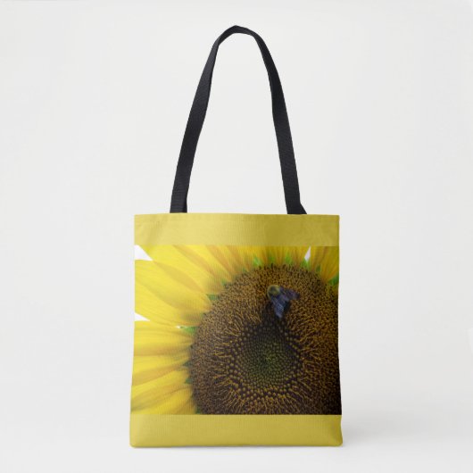 Tote Bag Manière heureuse d'aller shoppingnot juste un (Devant)